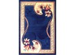 Synthetic carpet Hand Carving 0613 NAVY-CREAM - high quality at the best price in Ukraine